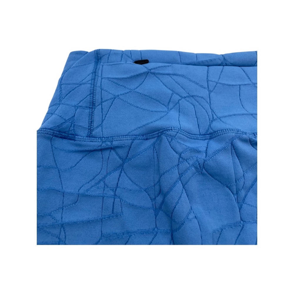 SWEATY BETTY Motion Jacquard 7/8 Leggings in Regatta Blue - Picture 5 of 11